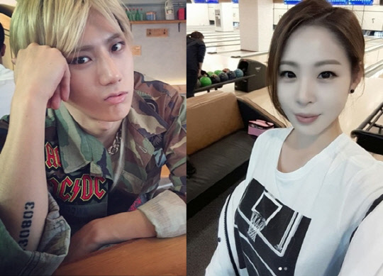 가수 장현승과 프로볼러 신수지가 4개월 째 열애 중이라는 보도가 나왔다.<장현승/ 신수지 인스타그램 캡쳐>